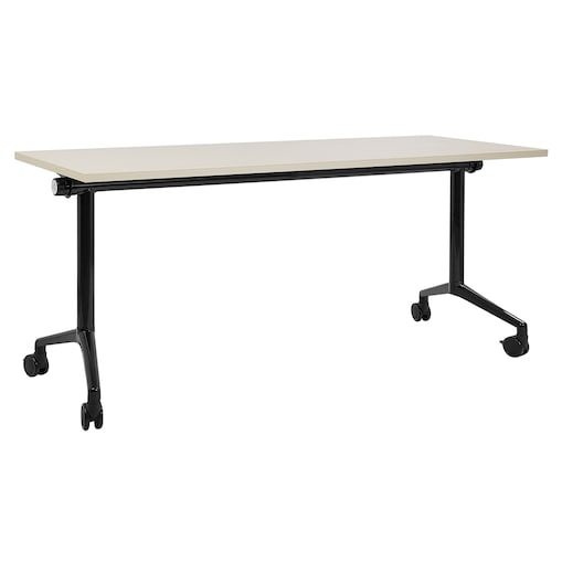 Składane biurko CAVI Jasnobrązowy 160 cm 60 cm z kółkami