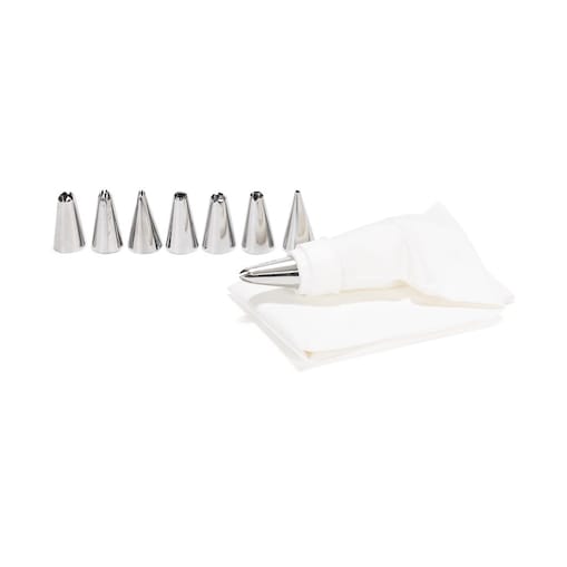 Zestaw 9cz rękaw do dekorowania tortów - Patisse