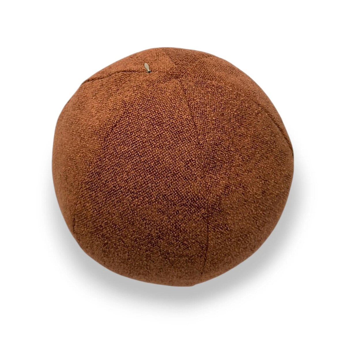 Ruda poduszka dekoracyjna kula Ronda