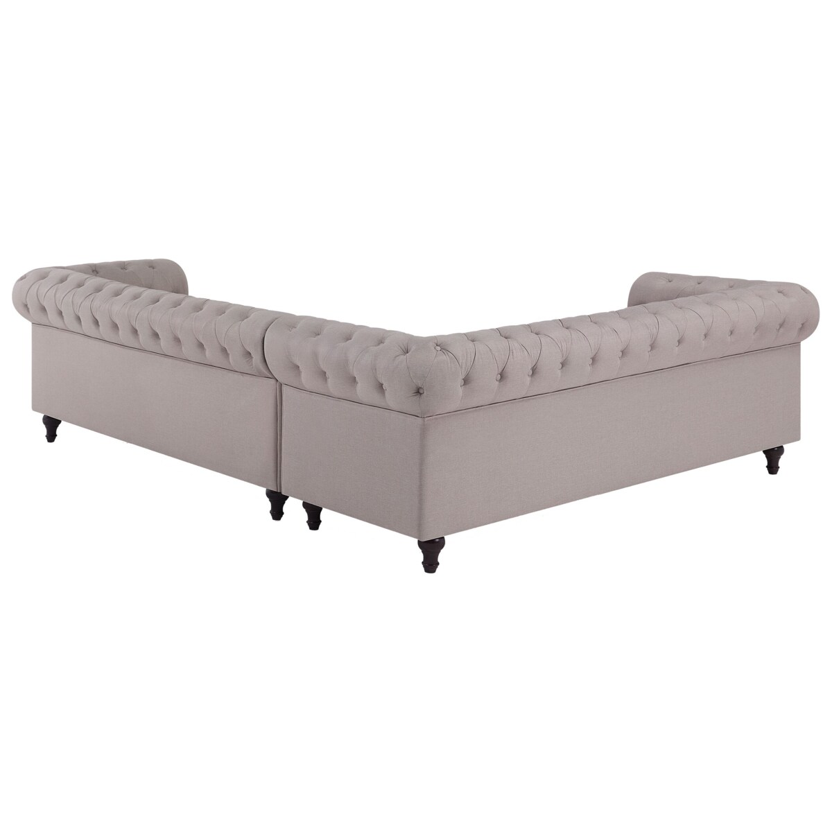 Narożnik prawostronny beżowy CHESTERFIELD