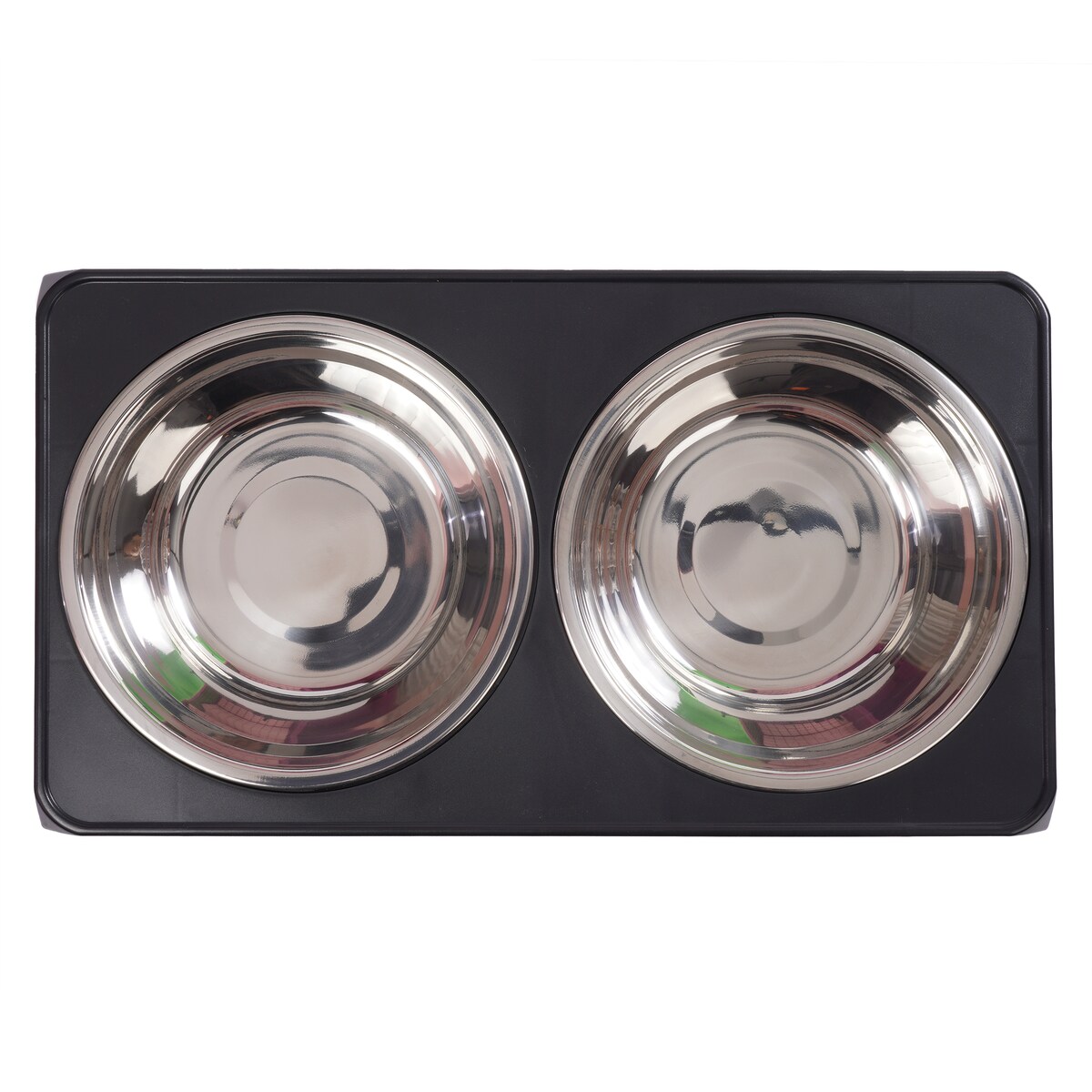 Zestaw Misek Dla Pupila Z Regulacją Wysokości Stal Nierdzewna Woda Karma