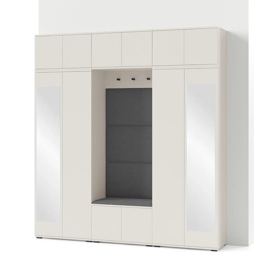 Zestaw do przedpokoju Napoli wersja 2 z panelami Trinity 15 beżowy