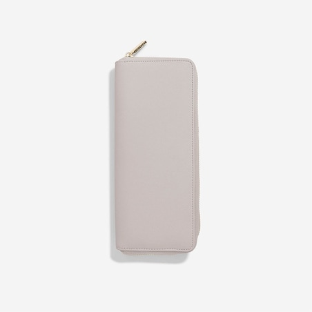 Pudełko podróżne na biżuterię z miejscem na pierścionki Stackers taupe