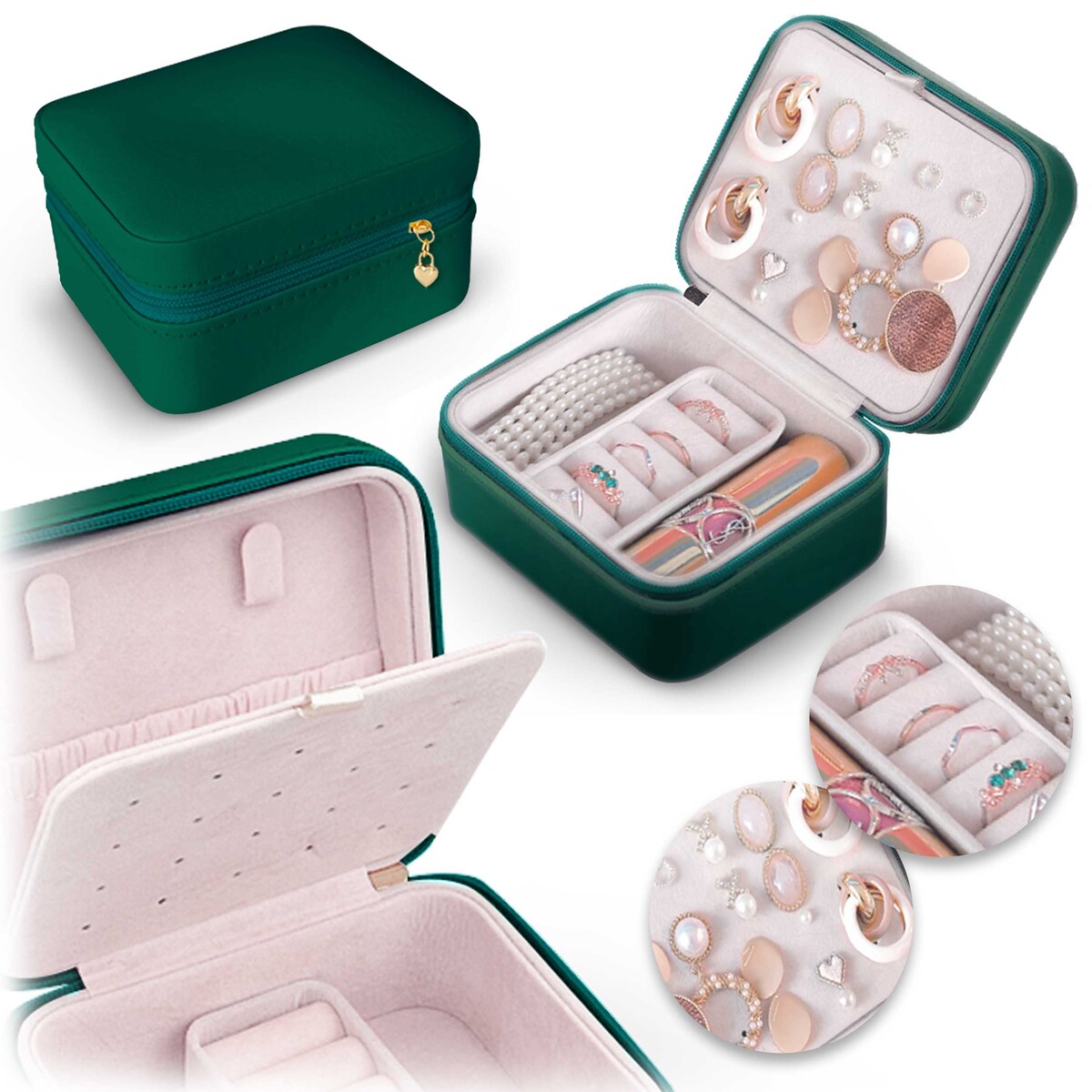 Szkatułka na biżuterię skrzynka pudełko kuferek Massido