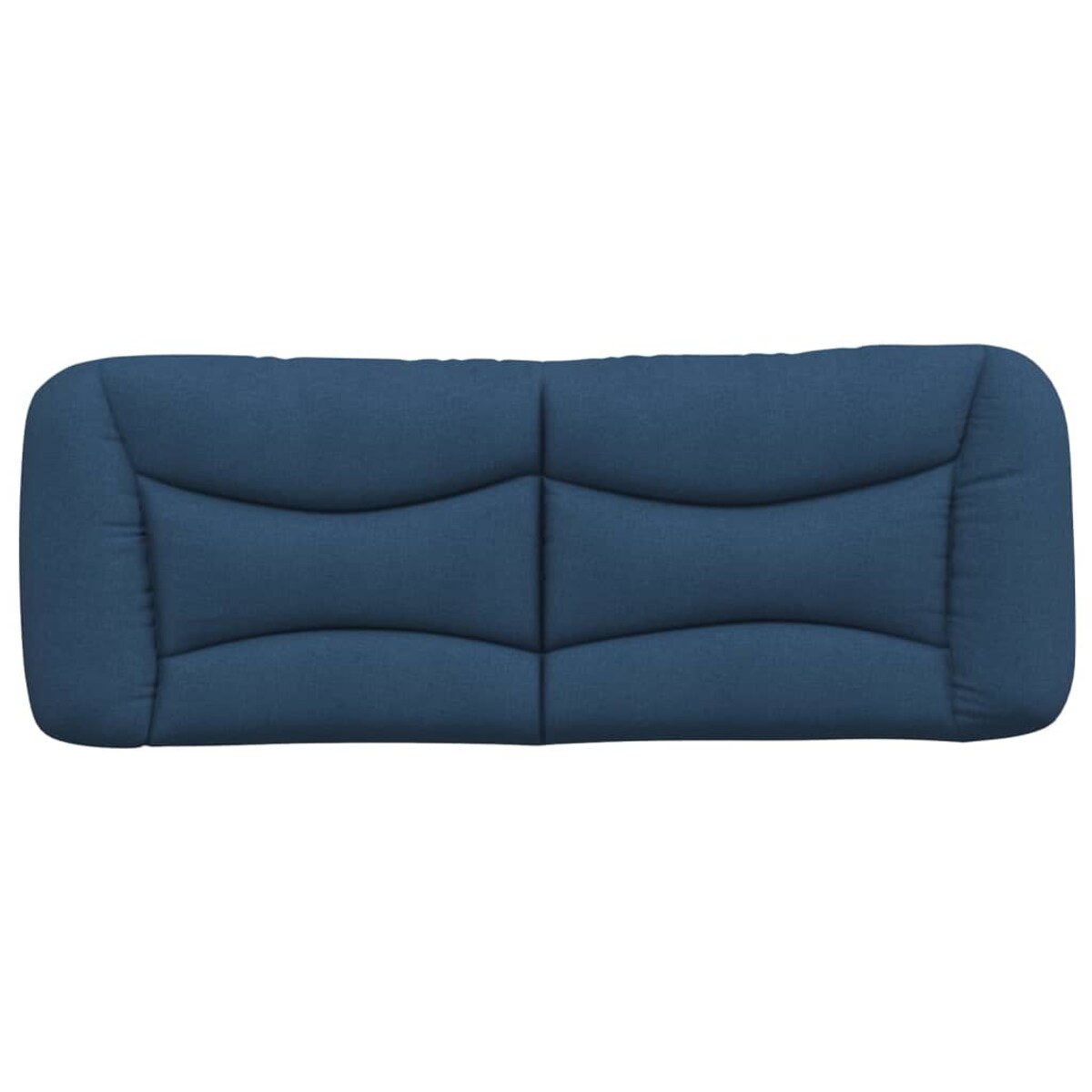 vidaXL Poduszka na wezgłowie, Hvar, niebieska, 120 cm, tkanina