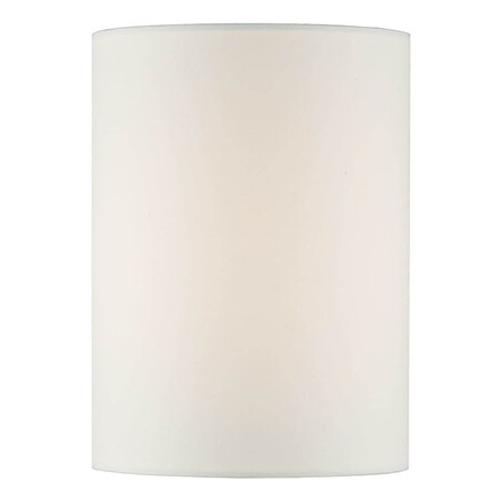 Klosz minimalistyczny Tuscan S1061 Dar Lighting tkaninowy tuba biały