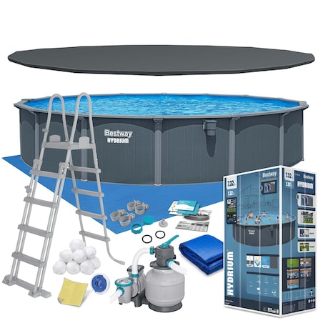 Basen stelażowy Hydrium 732x132Bestway całoroczny 561RP zestaw