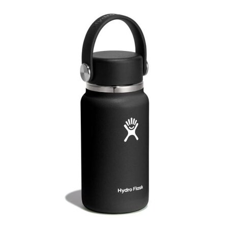 Mini butelka termiczna 200 ml (czarna) Micro Hydro Flask