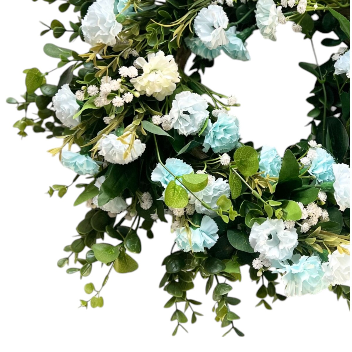 Wielkanocny wianek ø 45 cm stroik wiosenny XXL BLUEY