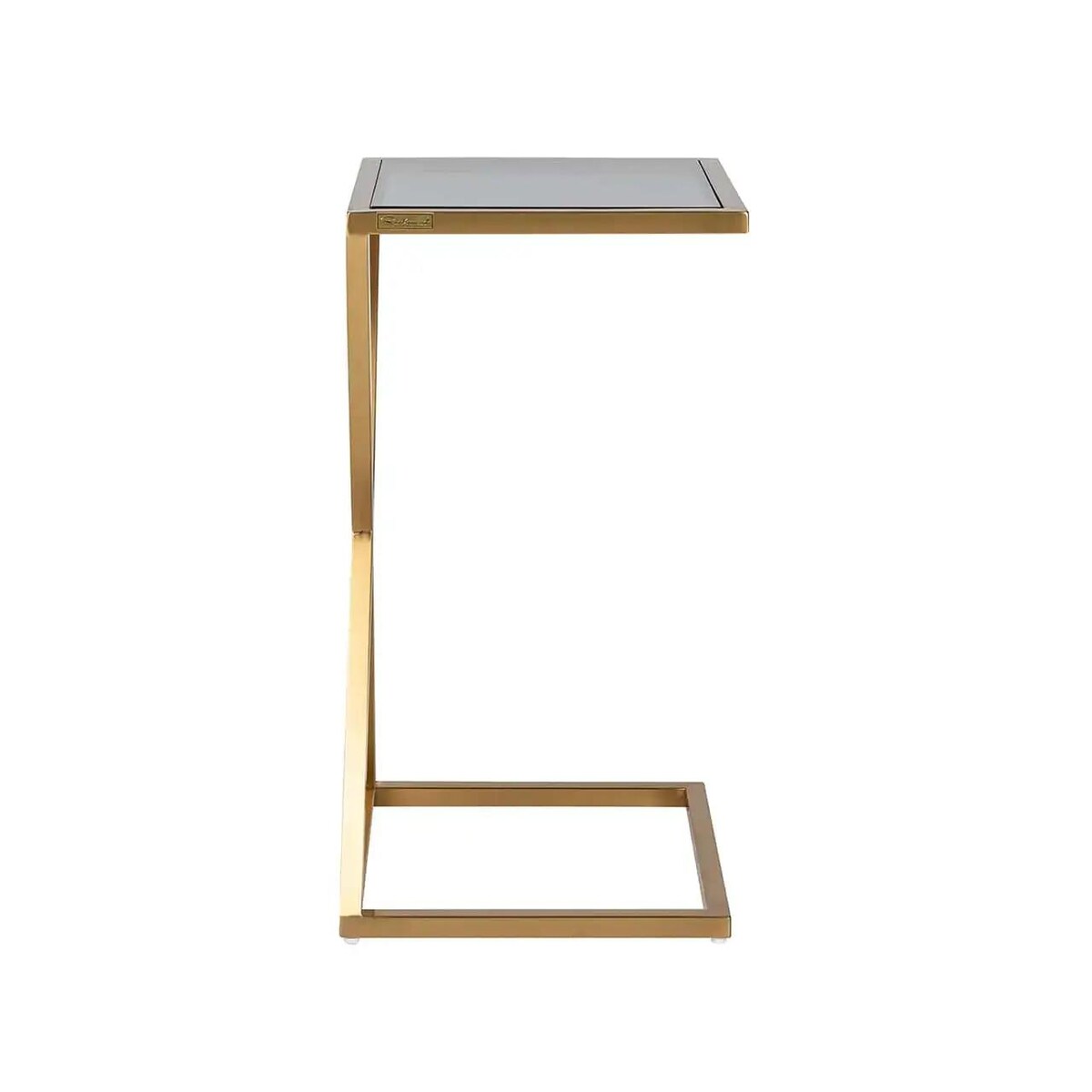 Industrialny stolik Paramount 9438 Richmond Interiors glamour rzymska dziesiątka złoty