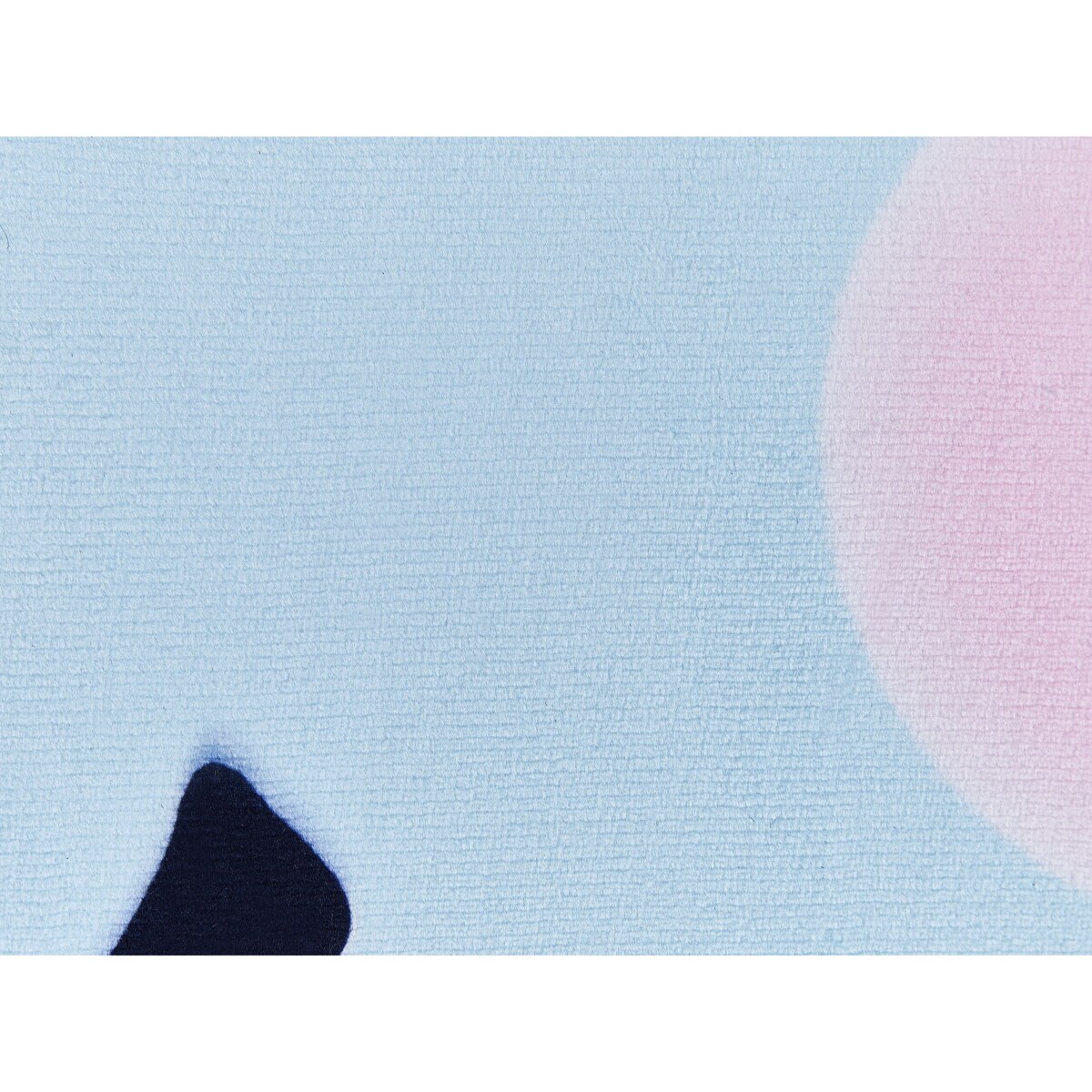 Dywan dziecięcy kształt gwiazdy 120 x 120 cm niebieski SIRIUS