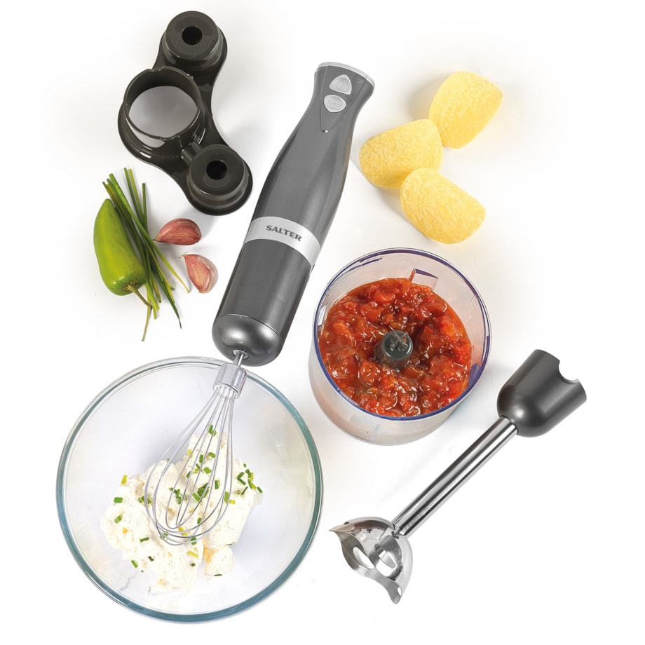 Blender ręczny 350 W SALTER COSMOS 3 w 1, 5 elementów