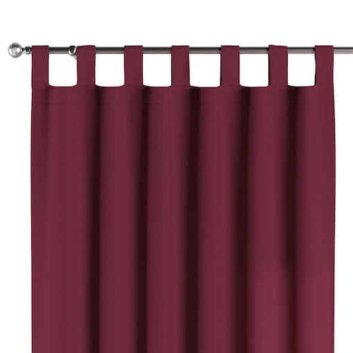 Zasłona na szelkach 1 szt. 130x260 plum (śliwkowy)