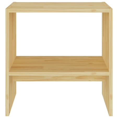 vidaXL Szafka nocna, 40x30,5x40 cm, lite drewno sosnowe