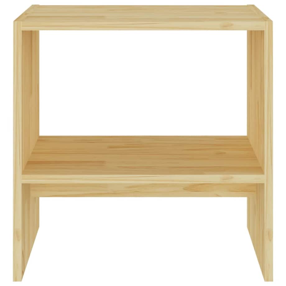 vidaXL Szafka nocna, 40x30,5x40 cm, lite drewno sosnowe
