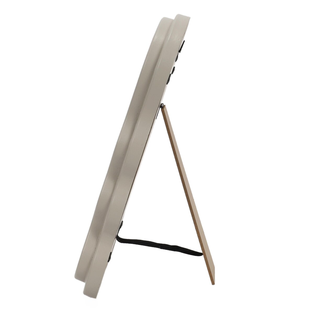 Dekoracyjne lustro w falistej ramie, 18 x 26 cm