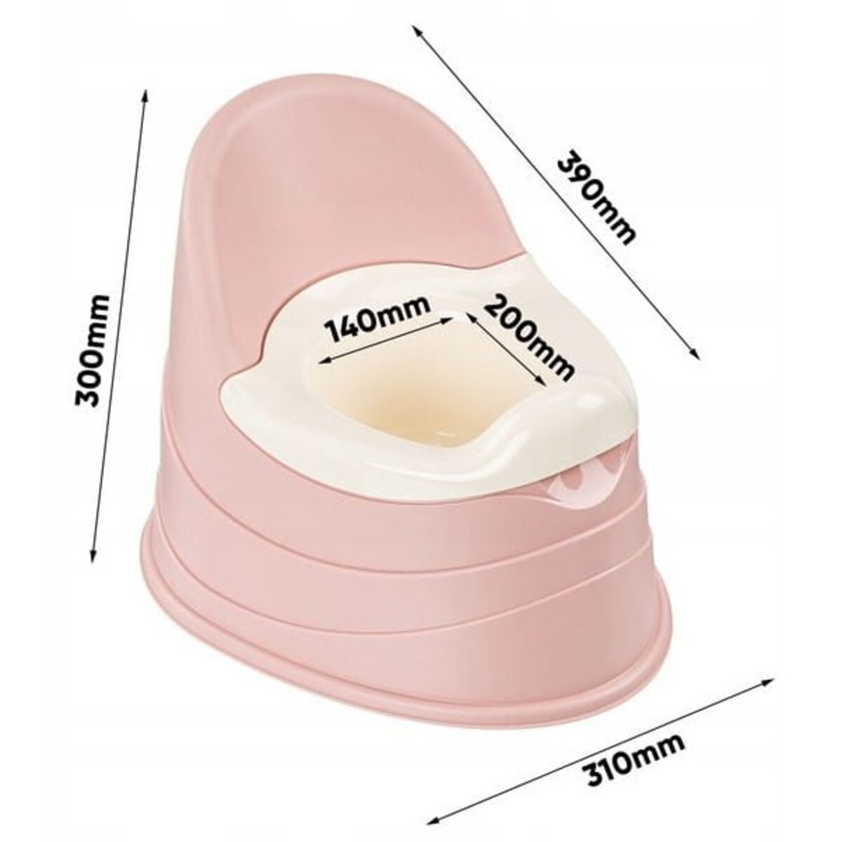 Nocnik Keeper Bolek z wyjmowanym wkładem róż