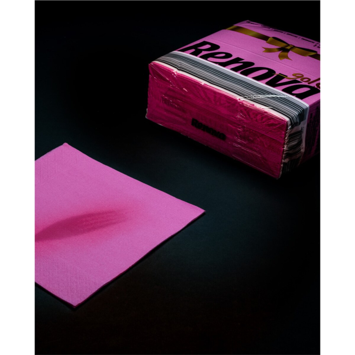 Serwetki stołowe Renova GOLD różowe 40szt