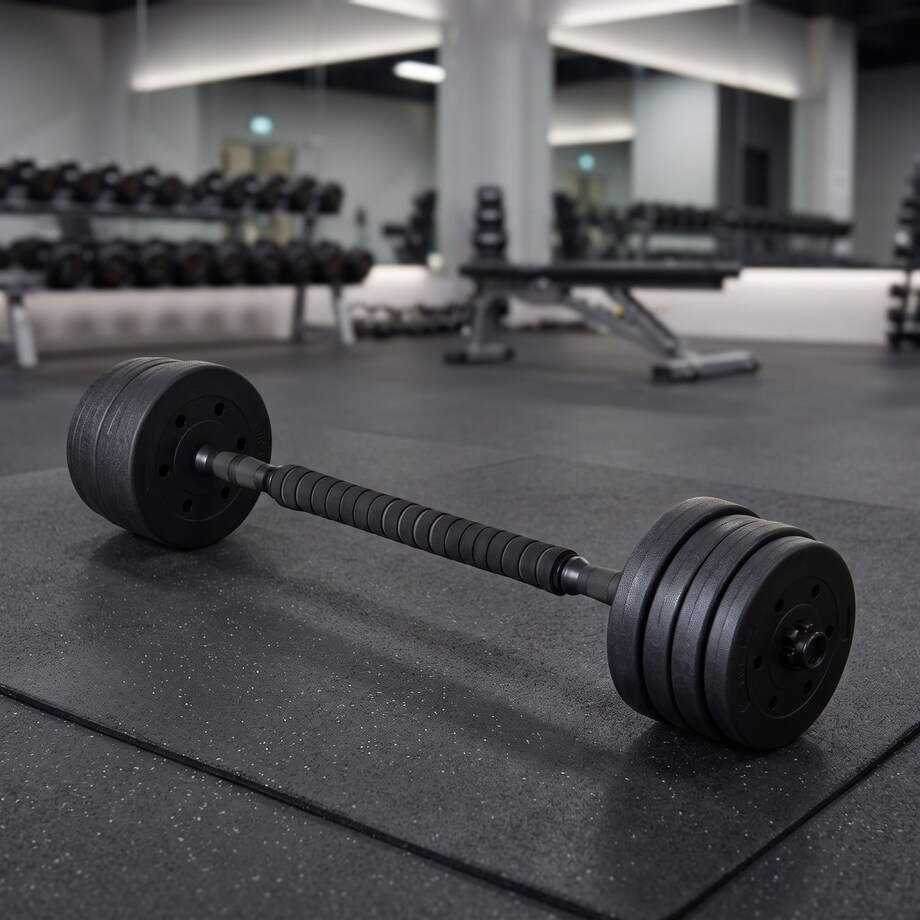 Zestaw hantli 2x15 kg Regulowane hantle 30 kg z funkcją sztangi funfit
