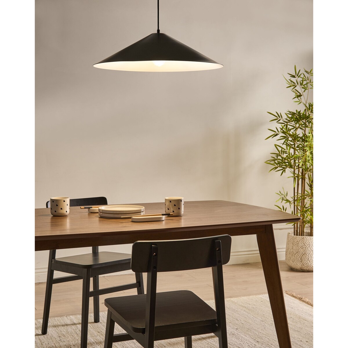Lampa wisząca RASPACULO Metal Czarny