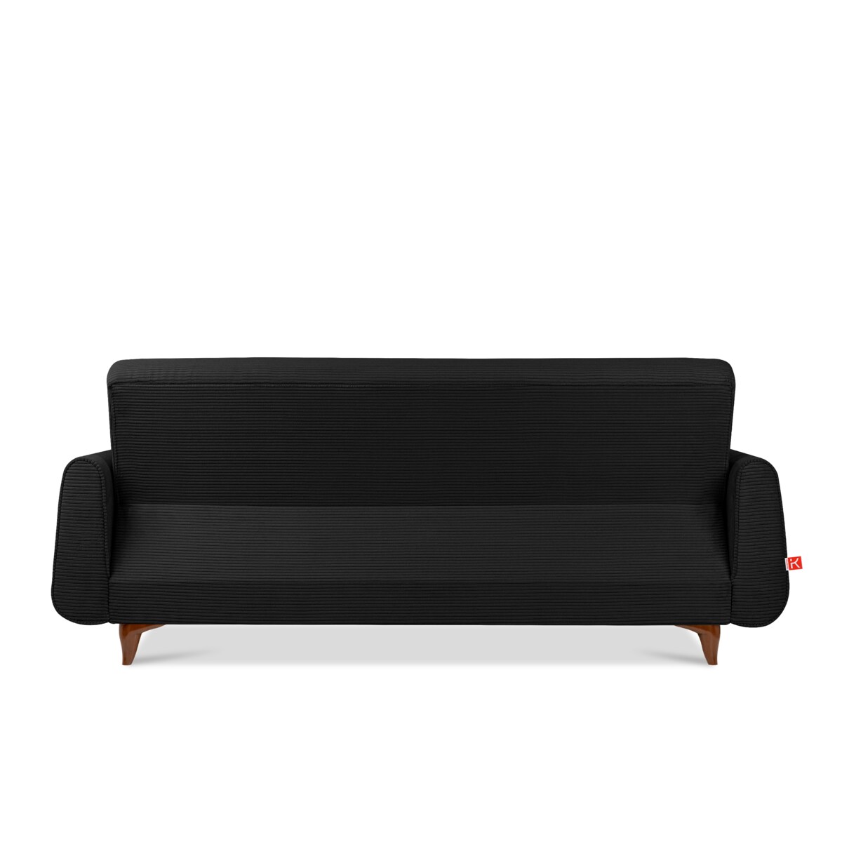 KONSIMO GUSTAVO II Sofa 3-osobowa, kolor czarny