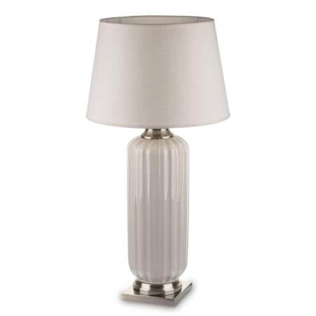 Lampa ceramiczna 91x45x45 cm beżowa DIGOMI