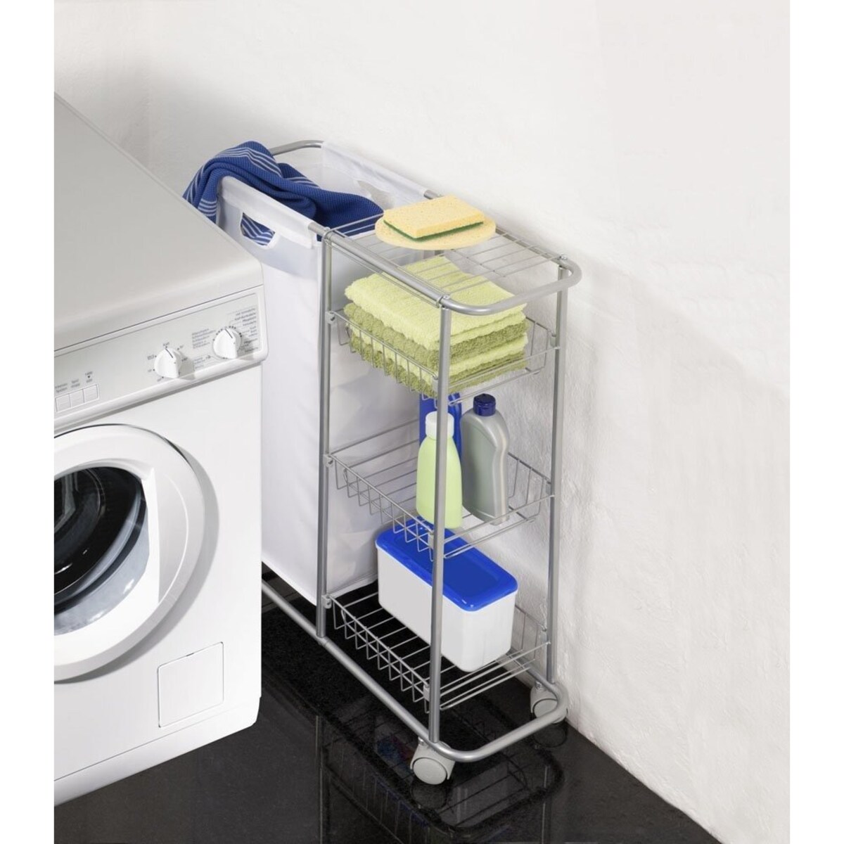 Wielofunkcyjny wózek SLIM - regał kuchenny, łazienkowy, WENKO