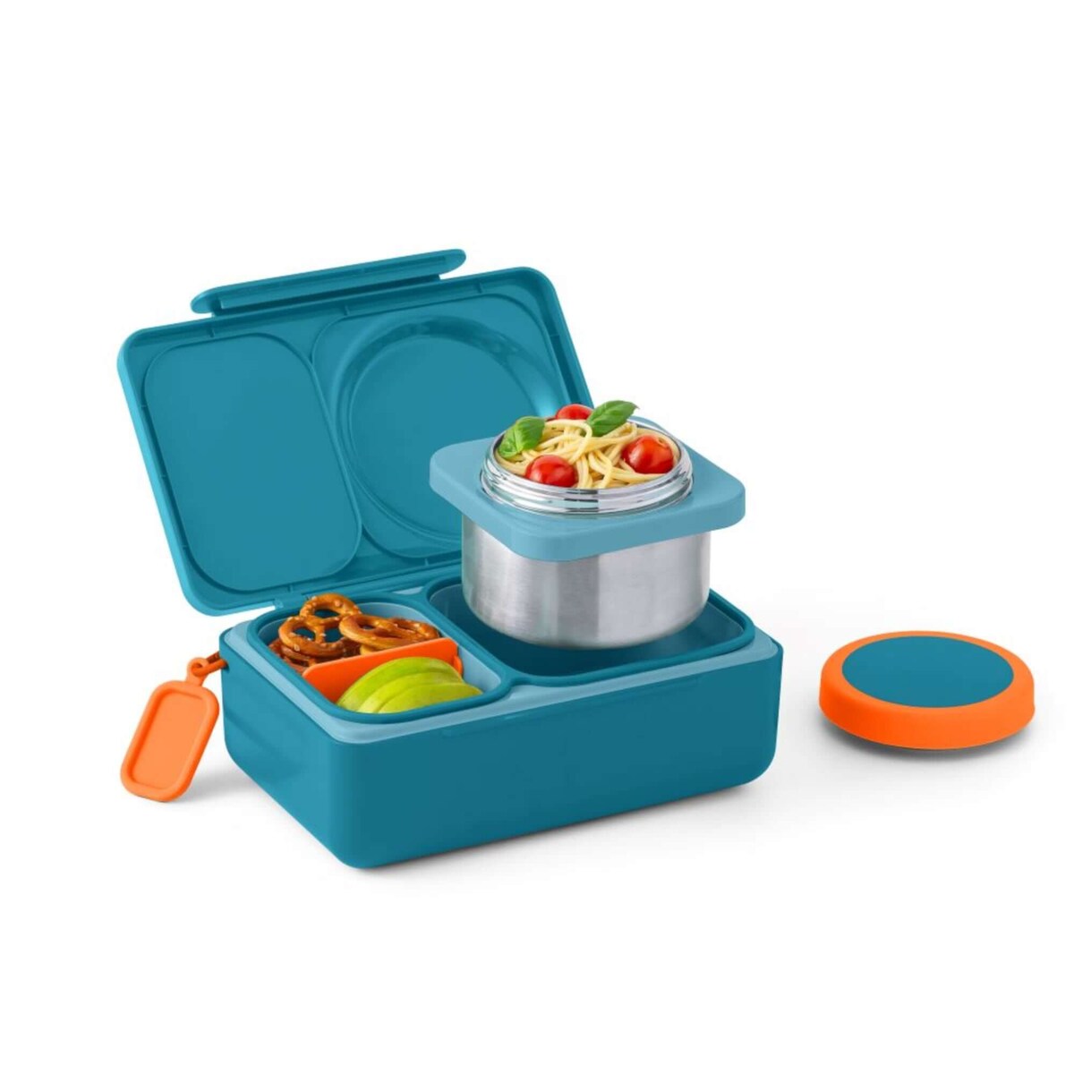 OMIE OMIEBOX UP lunch box z termosem, Teal Green