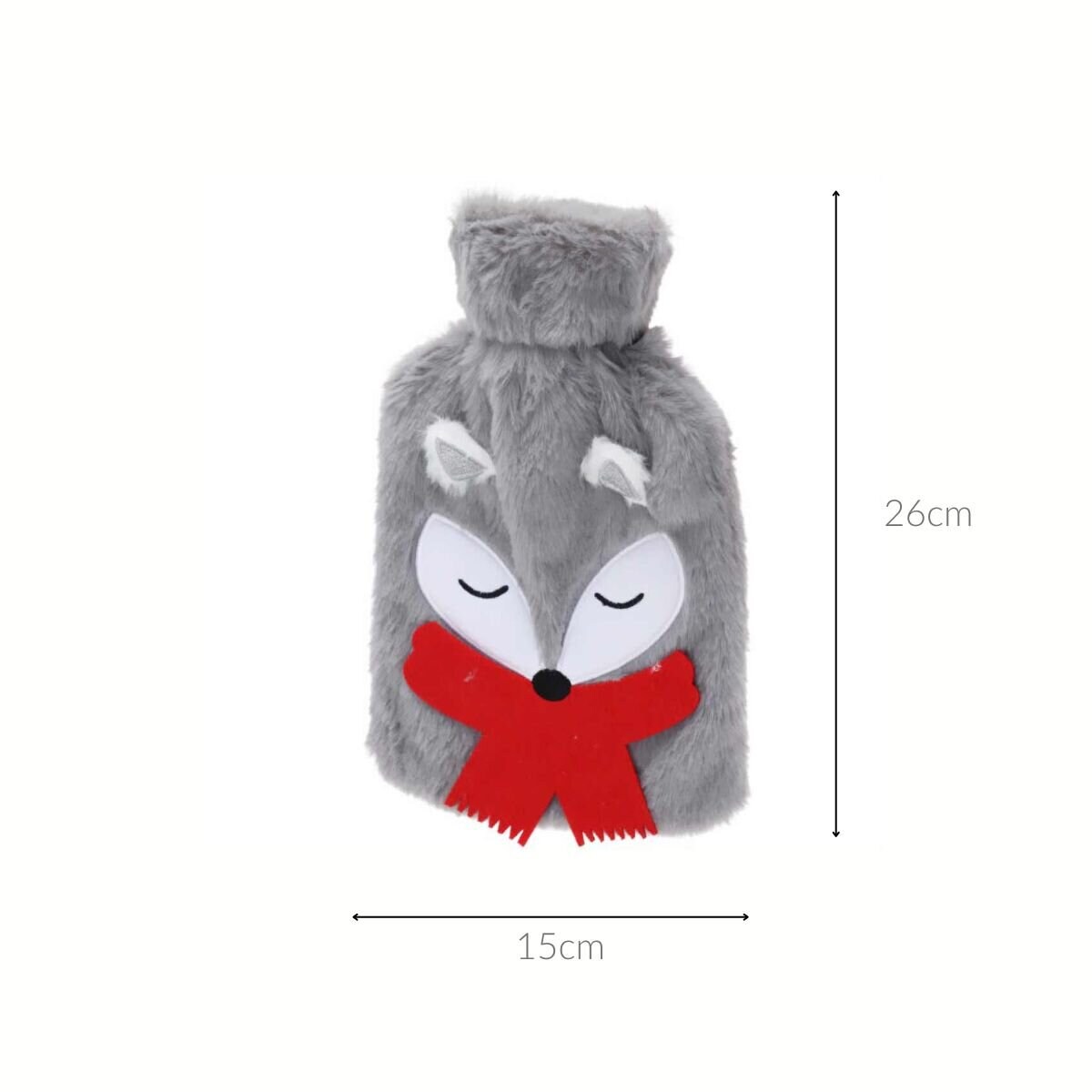 Termofor w kształcie pluszaka, 26 cm