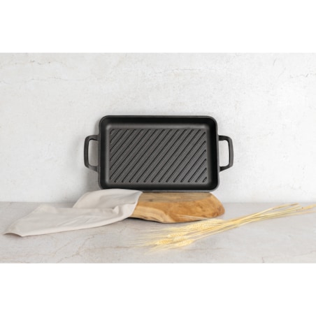 Prostokątna żeliwna płyta grillowa 33cm BerlingerHaus BH-6532 Strong Mold Collection