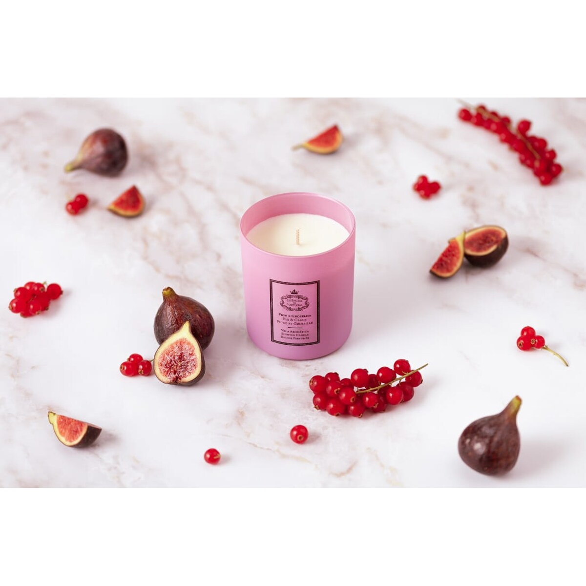 Świeca zapachowa Essencias de Portugal Figa i czarna porzeczka
