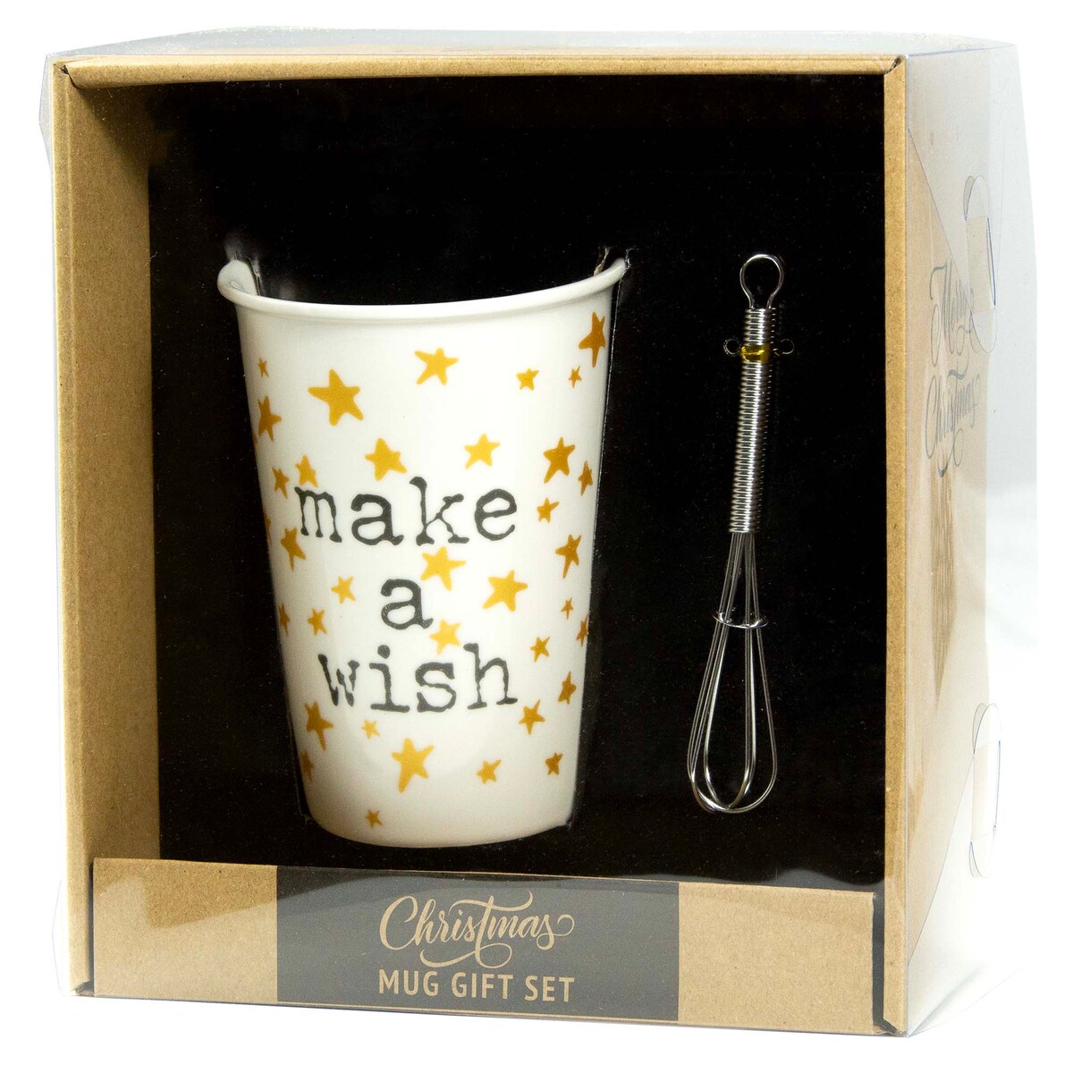 Kubek Świąteczny Na Prezent Porcelanowy + Dodatek