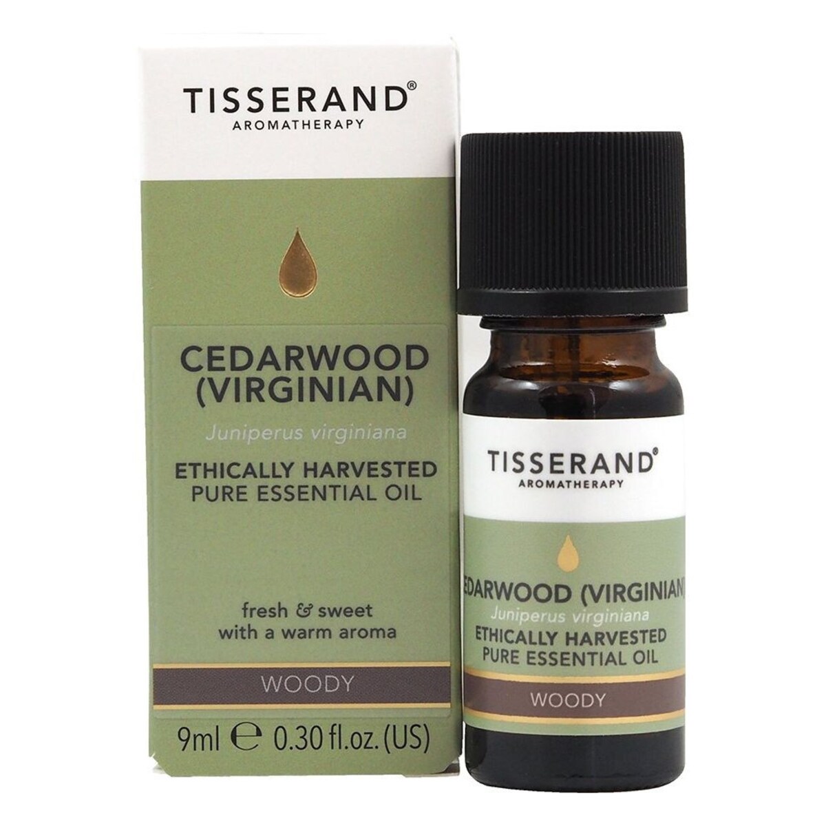 Tisserand Aromatherapy olejek z drzewa cedrowego (9 ml) BI5440