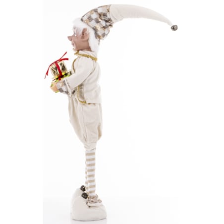 Dekoracja - figurka ELFIK 62x17x36 cm uśmiechnięty