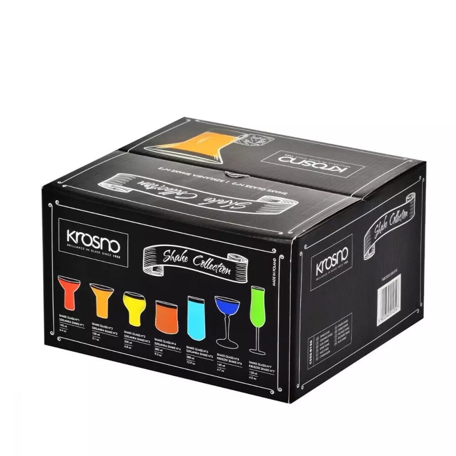 Szklanki Kieliszki do Drinków Koktajli Krosno Shake N°2 martini 150 ml 4 szt