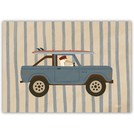 plakat pelikan surfer 70x100