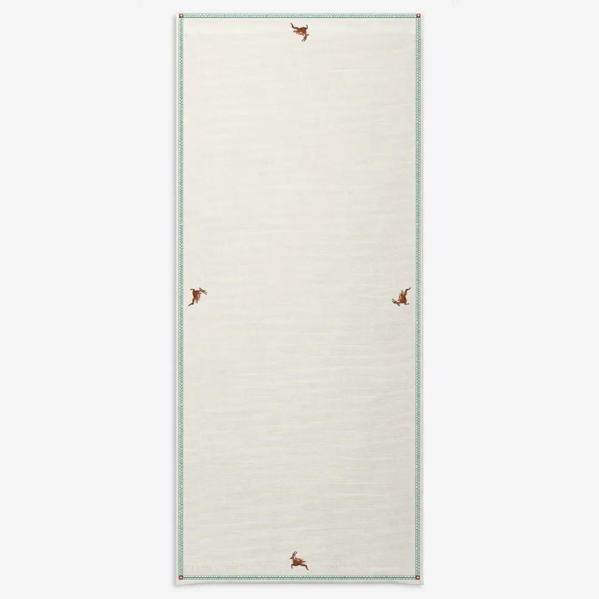 Obrus świąteczny - retro renifer - 140x320