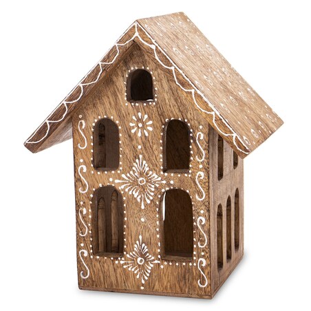 Domek drewniany 22x18x15 cm VIOLETTA