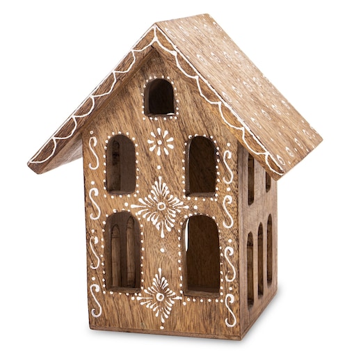 Domek drewniany 22x18x15 cm VIOLETTA