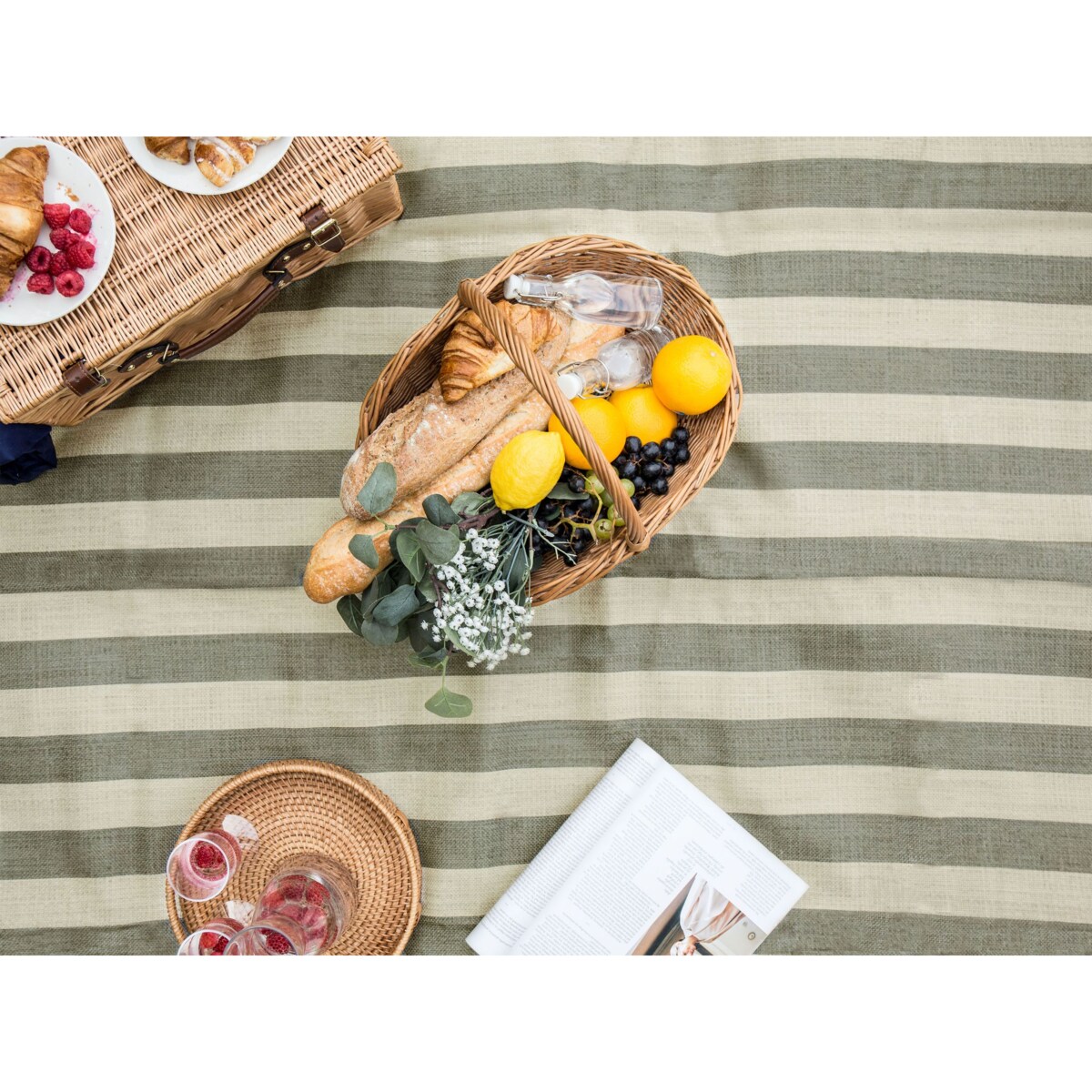 Koc piknikowy MOUZA 200 x 200 cm Beżowy