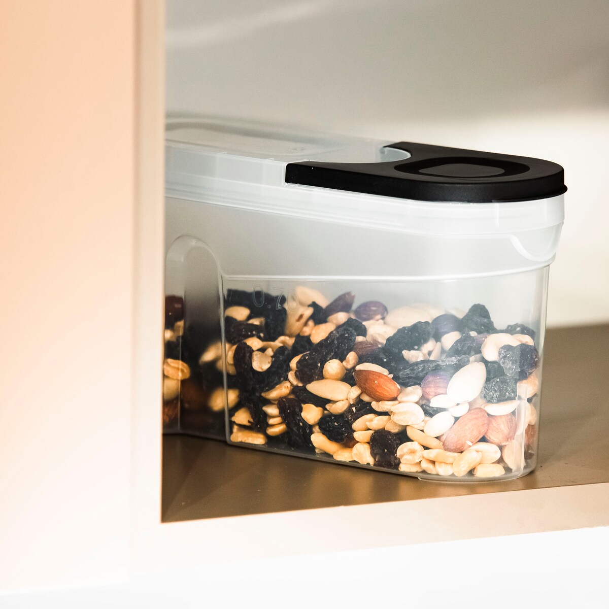 Pojemniki Na Żywność Kuchenne 3 X 1,3 L Makaron Cukier Mąkę Kaszę Sypkie