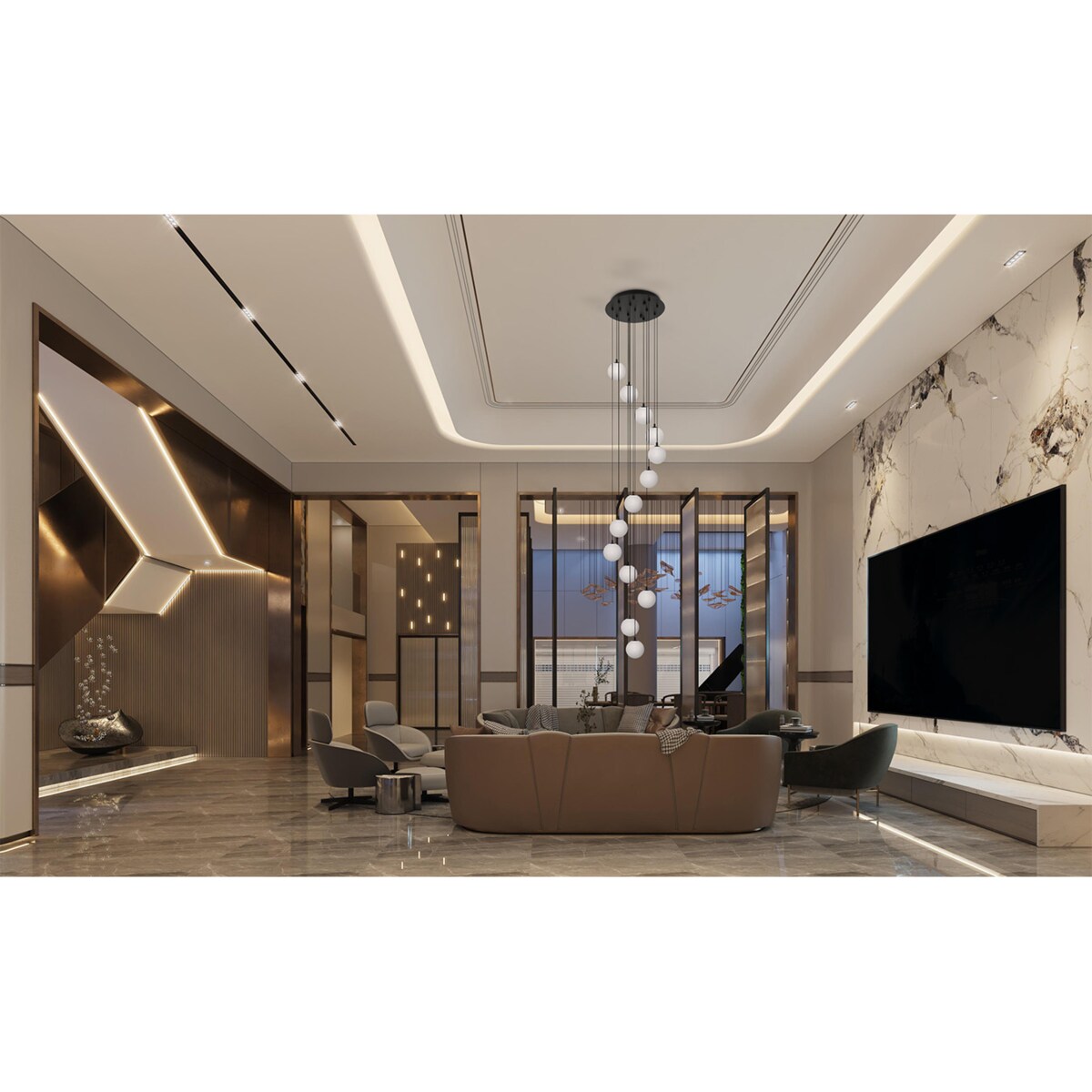 Lampa wisząca KP-29 z serii ASPEN