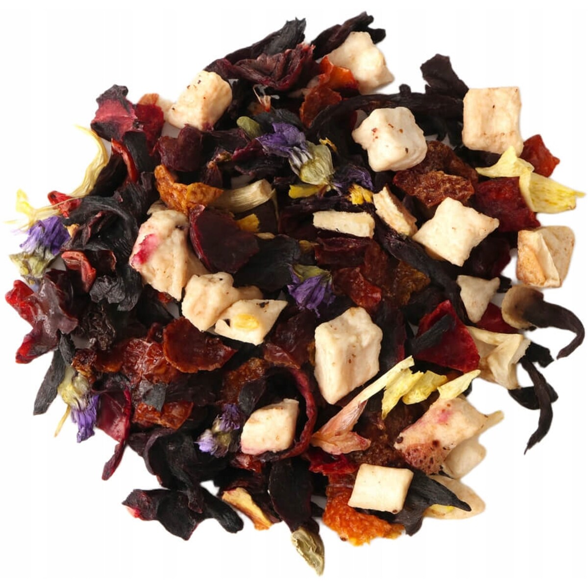 Sypana herbata owocowa smakowa ŚWIATŁO GWIAZD pomarańcza 120g super premium