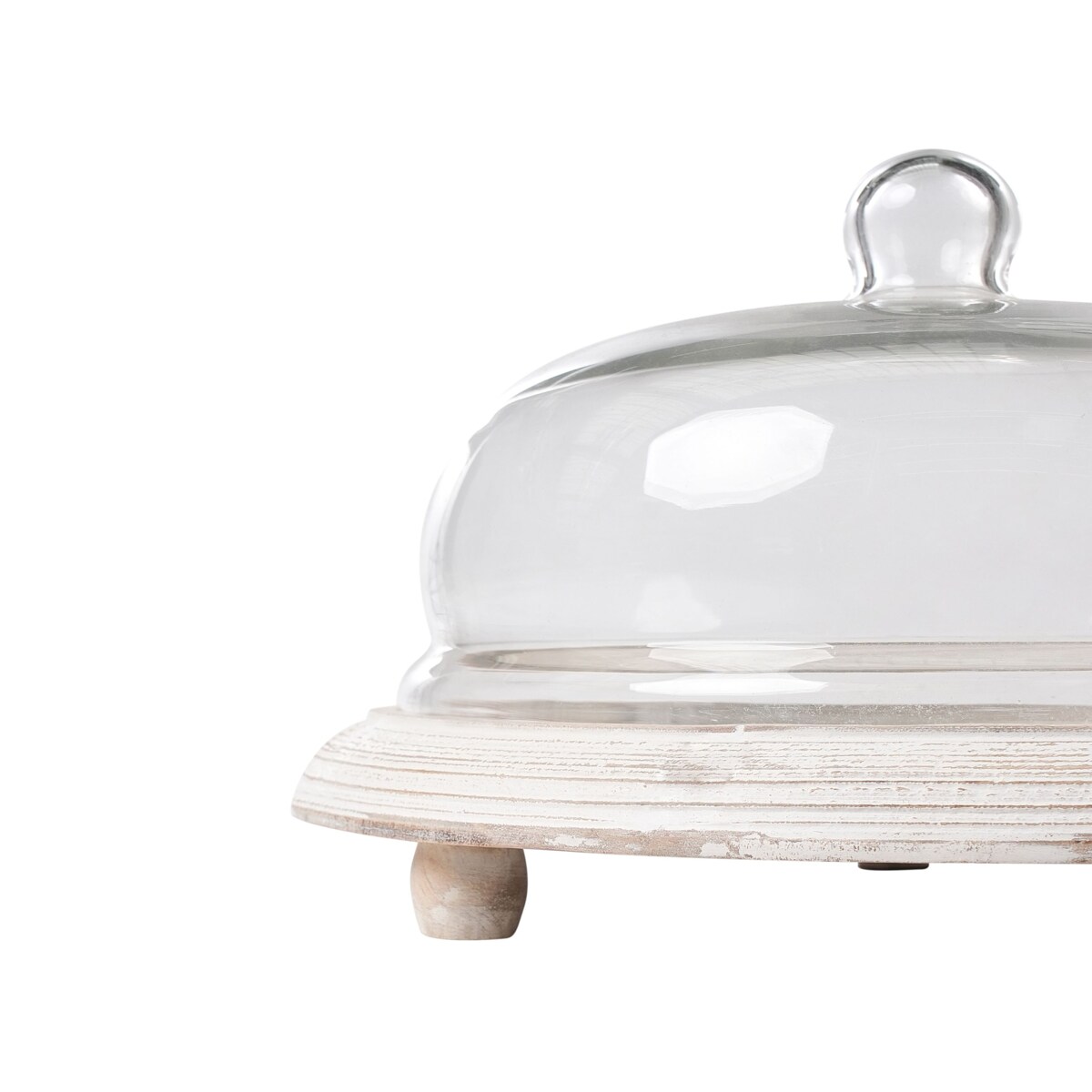 Patera na ciasto ZAGAZIG Drewno mango Jasnobrązowy