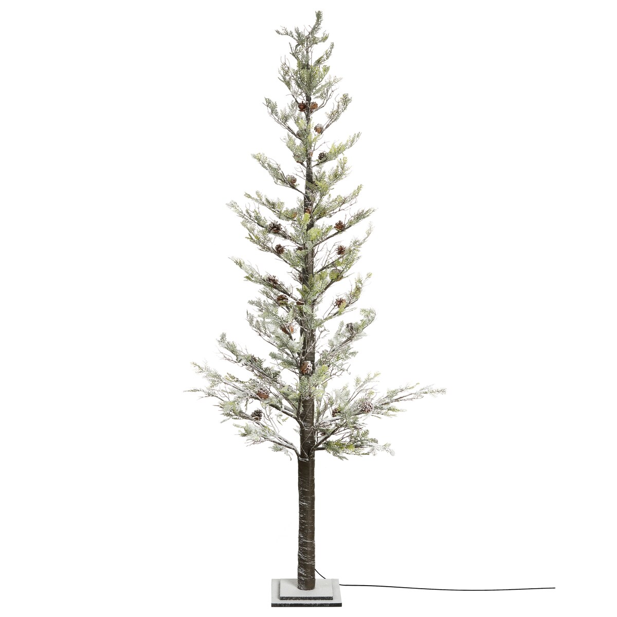 Dekoracja ogrodowa LED GRENIVIK Choinka 245 cm Biały