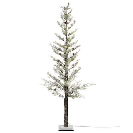 Dekoracja ogrodowa LED GRENIVIK Choinka 245 cm Biały