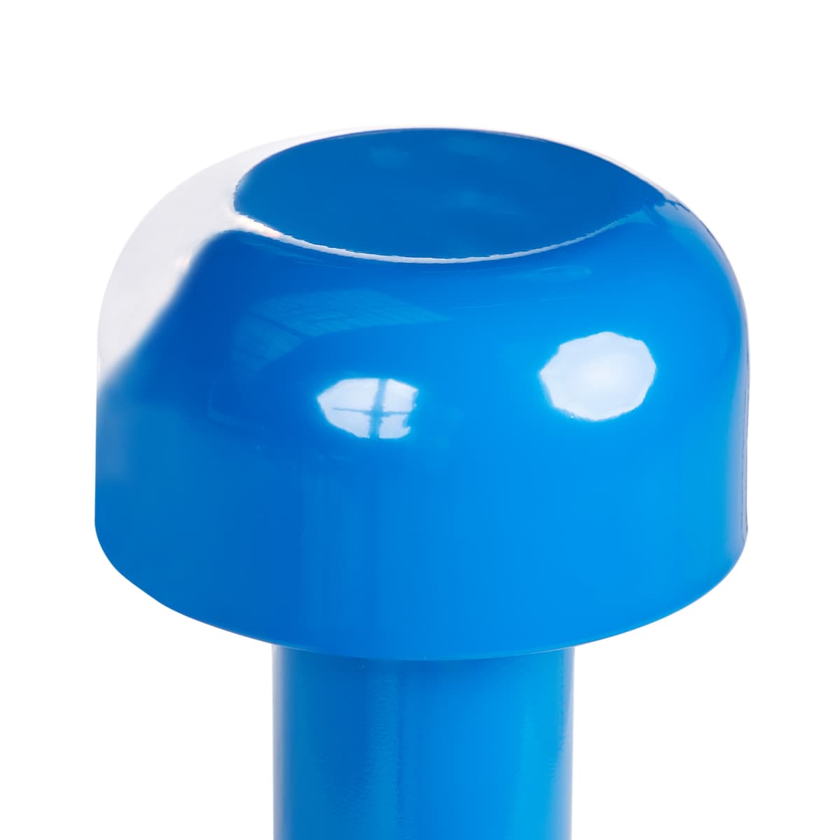 Bezprzewodowa lampa stołowa LED BESOS Ze ściemniaczem Metal Niebieski
