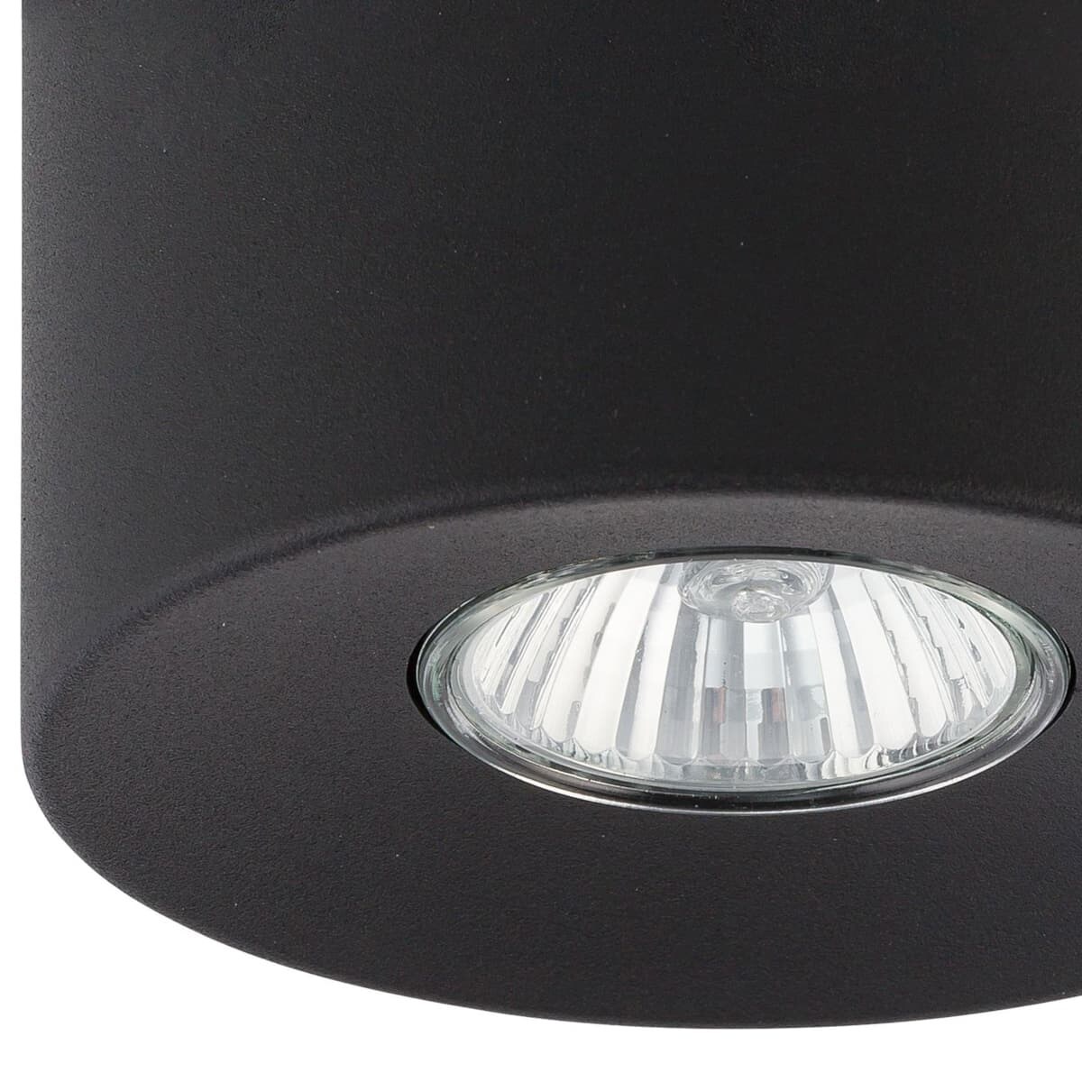 Tuba lampa sufitowa Orion 3236 TK Lighting okrągła metalowa czarna