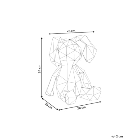 Dekoracja LED Królik KINTAUS Kolorowy