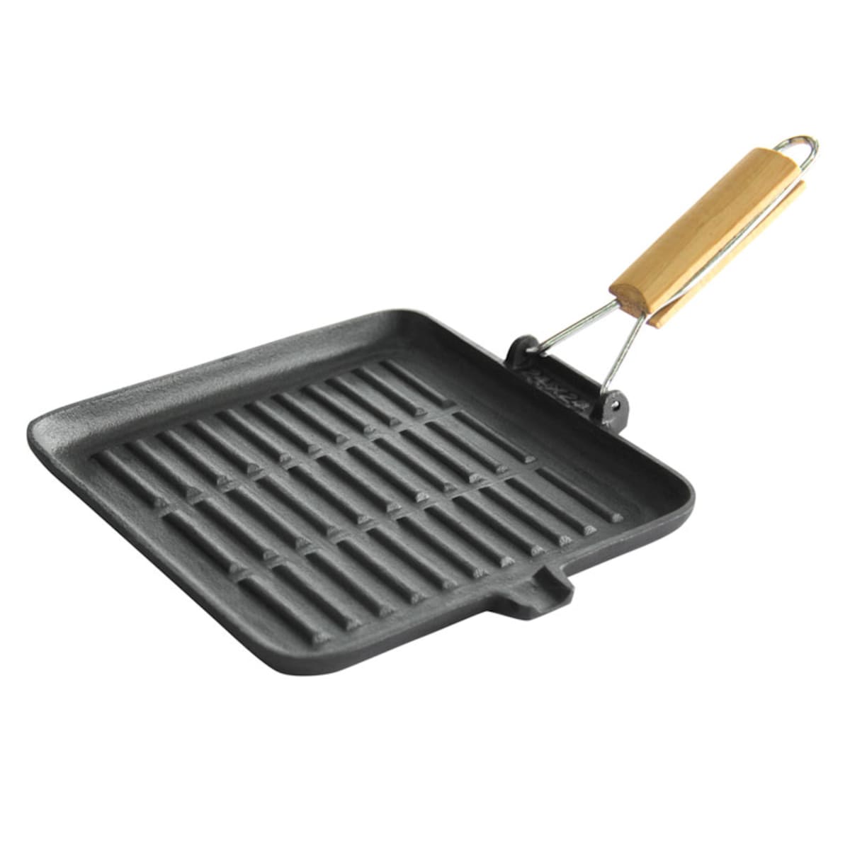 Patelnia grillowa żeliwna kwadratowa 24cm KINGHOFF